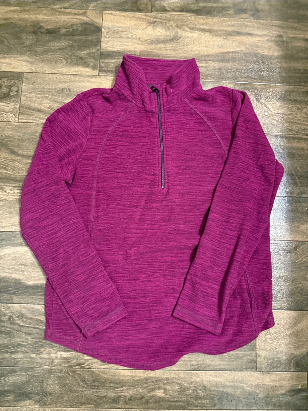 St. John's Bay Plum Half-Zip Pullover